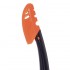 Набор для плавания маска c трубкой Zelart M307-SN124-SIL черный-оранжевый