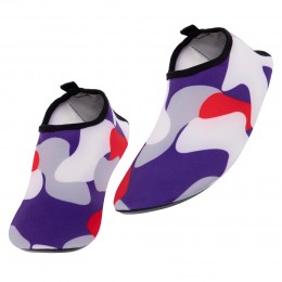 Обувь Skin Shoes для спорта и йоги S-Trade Камуфляж PL-0418-BKR размер 34-45 красный-синий-белый