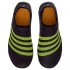 Обувь для пляжа и кораллов S-Trade ZS002-19 размер 36-45 черный-салатовый