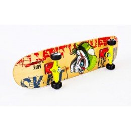 Скейтборд деревянный из канадского клена 31in MT-2833 (колесо-PU, р-р деки 71x19см, АВЕС-7)