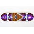 Скейтборд деревянный из канадского клена 31in FISH EYE SK-414-9 (черный-фиолетовый)