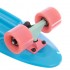 Скейтборд Пенни Penny Sport Trade SK-401-12 синий-зеленый-розовый