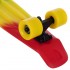 Скейтборд Пенни Penny FISH COLOR Sport Trade SK-402-11 салатовый-желтый-красный