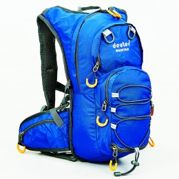 Рюкзак спортивный с жесткой спинкой DEUTER V-15л 801 (нейлон, р-р 44х20х11см, цвета в ассортименте)