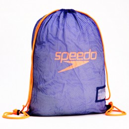 Рюкзак-мешок SPEEDO 807407C267 EQUIPMENT MESH BAG (полиэстер, р-р 68х49см, синий-оранжевый)
