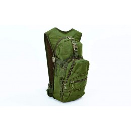 Рюкзак тактический патрульный с местом под питьевую систему SILVER KNIGHT 10 литров TY-06 (нейлон, оксфорд 900D, размер 46х24х8см,цвета в ассортименте