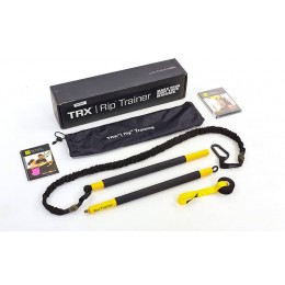 Палка-тренажер TRX Rip Trainer FI-3728-07 (с амортизатором и дверным креплениелением, DVD, сумка)