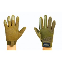 Перчатки тактические с закрытыми пальцами BLACKHAWK BC-4924-G (р-р M-XL, оливковый)