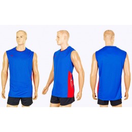 Форма волейбольная мужская 6503M-BL (полиэстер, р-р M-4XL-155-185см(50-80кг), синий)