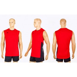 Форма волейбольная мужская 6503M-R (полиэстер, р-р M-4XL-155-185см(50-80кг), красный)