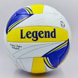 Мяч волейбольный PU LEGEND LG0143 (PU, №5, 3 слоя, сшит вручную)
