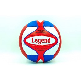 Мяч волейбольный PU LEGEND LG5178-MIX (PU, №5, 3 слоя, сшит вручную)