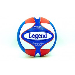 Мяч волейбольный PU LEGEND LG5180 (PU, №5, 3 слоя, сшит вручную)