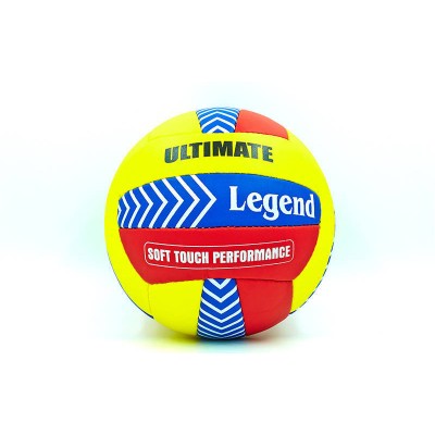 Мяч волейбольный PU LEGEND LG5185 (PU, №5, 3 слоя, сшит вручную)