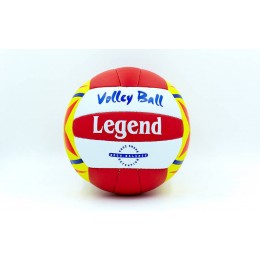 Мяч волейбольный PU LEGEND LG5188 (PU, №5, 3 слоя, сшит вручную)