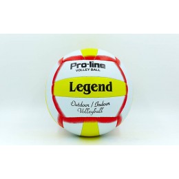 Мяч волейбольный PU LEGEND LG5193 (PU, №5, 3 слоя, сшит вручную)