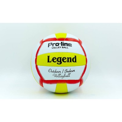Мяч волейбольный PU LEGEND LG5193 (PU, №5, 3 слоя, сшит вручную)