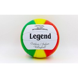 Мяч волейбольный PU LEGEND LG5194 (PU, №5, 3 слоя, сшит вручную)