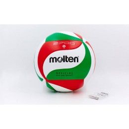 Мяч волейбольный Клееный PU MOLTEN V5M2700 (PU, №5, 5 сл., клееный)