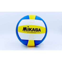 Мяч волейбольный Клееный PU MIK VB-0030 MVP-200 (PU, №5, 5 сл., клееный)